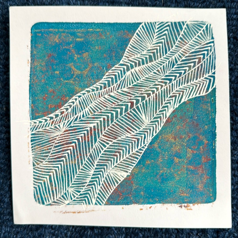 Abstract contemporary one of a kind art